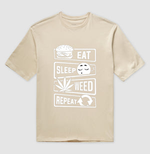 Eat Sleep Weed Oversized