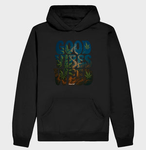 Good Vibes Weed Moletom Premium com Capuz