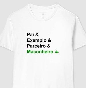 Pai Exemplo Parceiro Maconheiro
