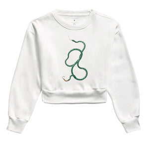 Snake Stoned Moletom Cropped Premium