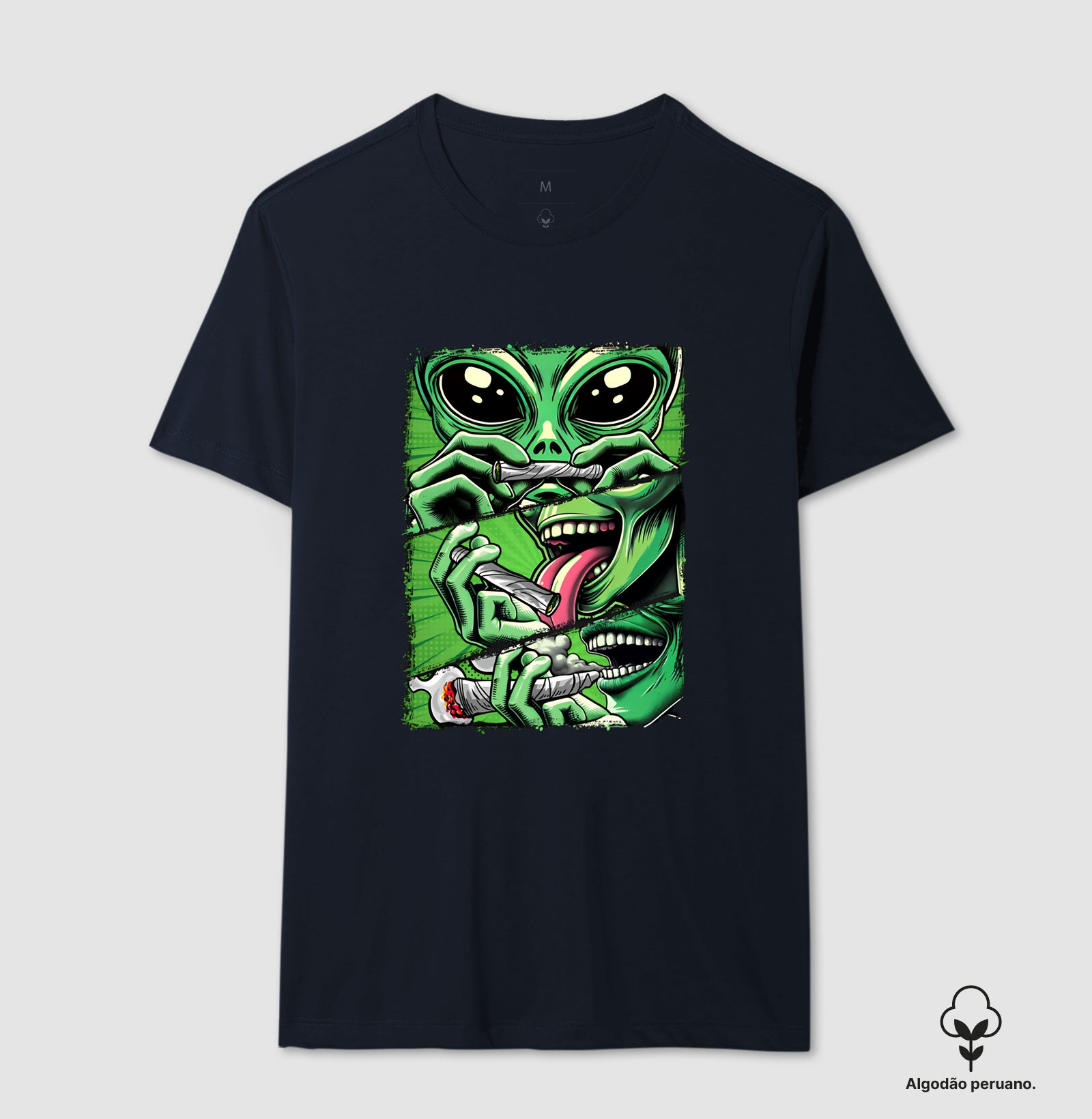 Alien Smoking Algodão Peruano