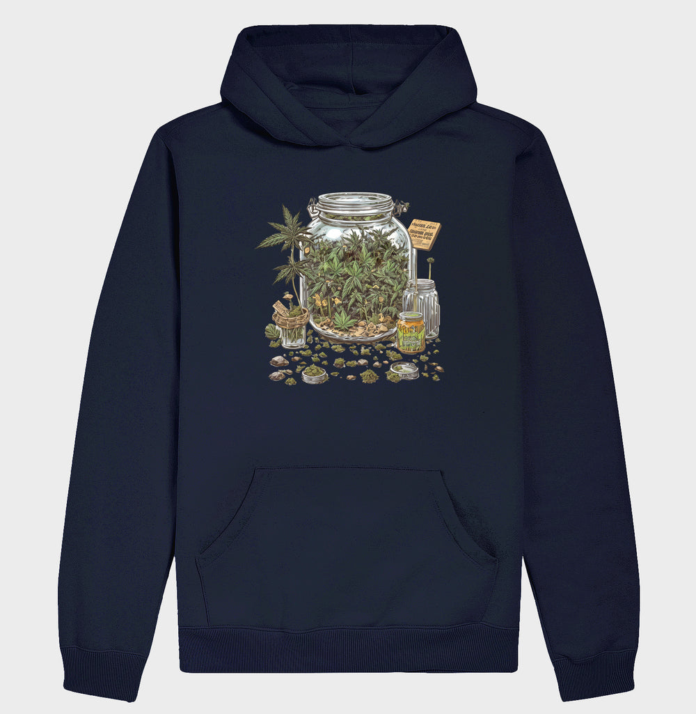 Medicinal Herb Moletom Premium com Capuz