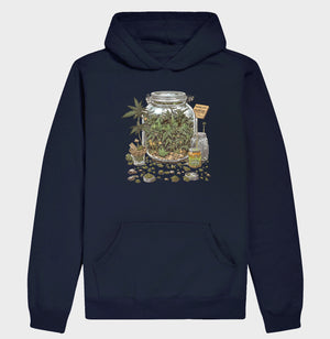 Medicinal Herb Moletom Premium com Capuz