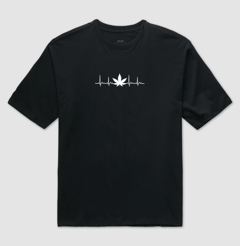 Leaf Heart Oversized