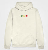 3 Folhas Reggae Moletom com Capuz