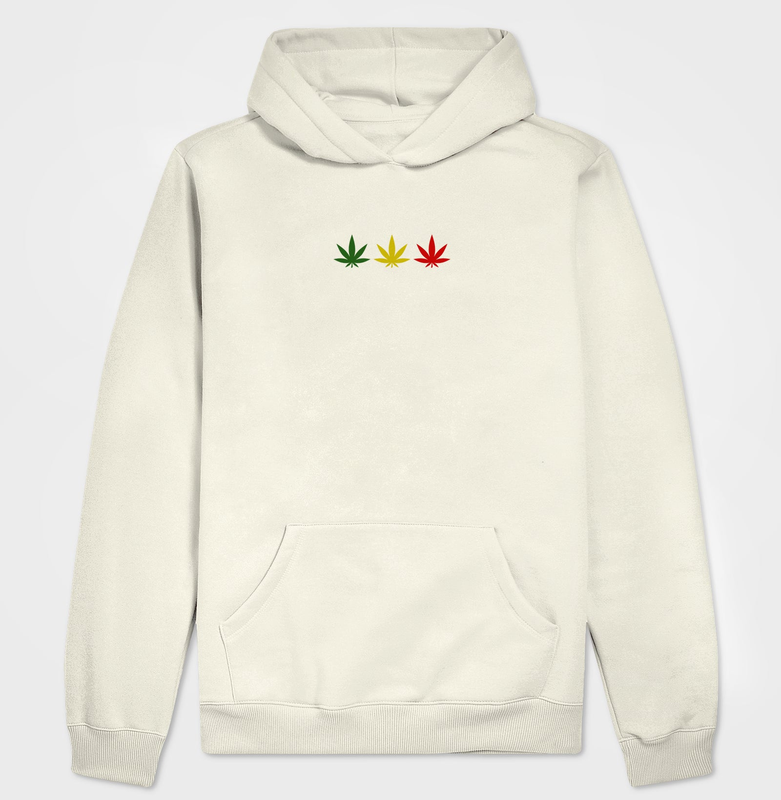 3 Folhas Reggae Moletom com Capuz