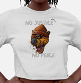 No justice no peace