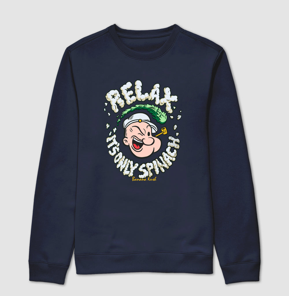It's Only Spinach Moletom Premium