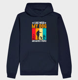 I like Weed and Dog Moletom Premium com Capuz
