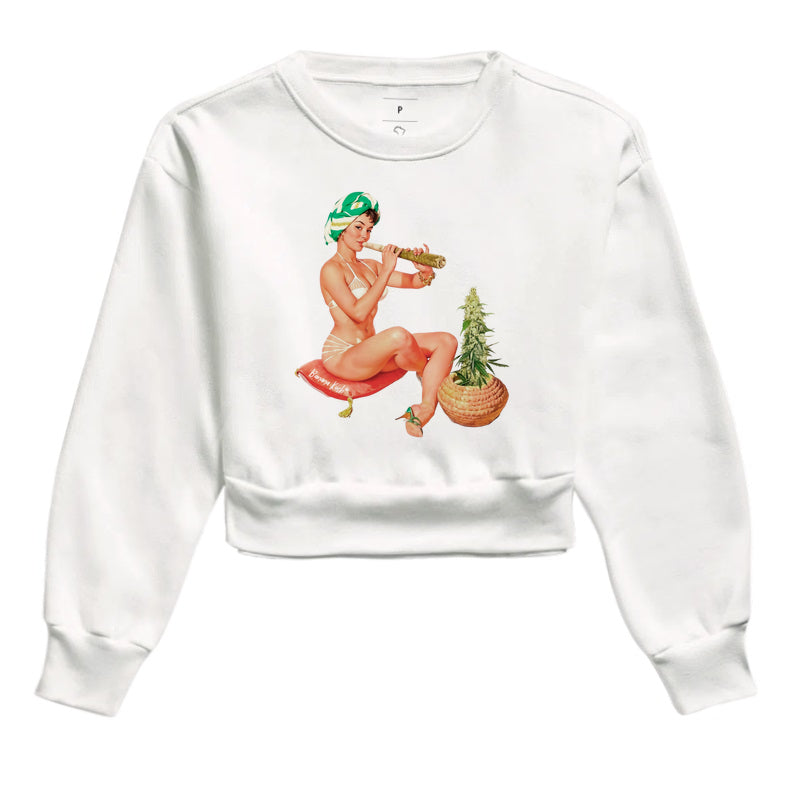 Encantadora de Beck Moletom Cropped Premium