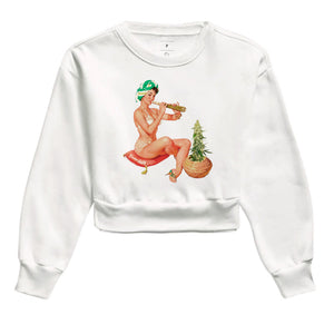Encantadora de Beck Moletom Cropped Premium