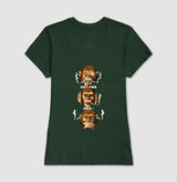 Os Três Macacos Chapados
