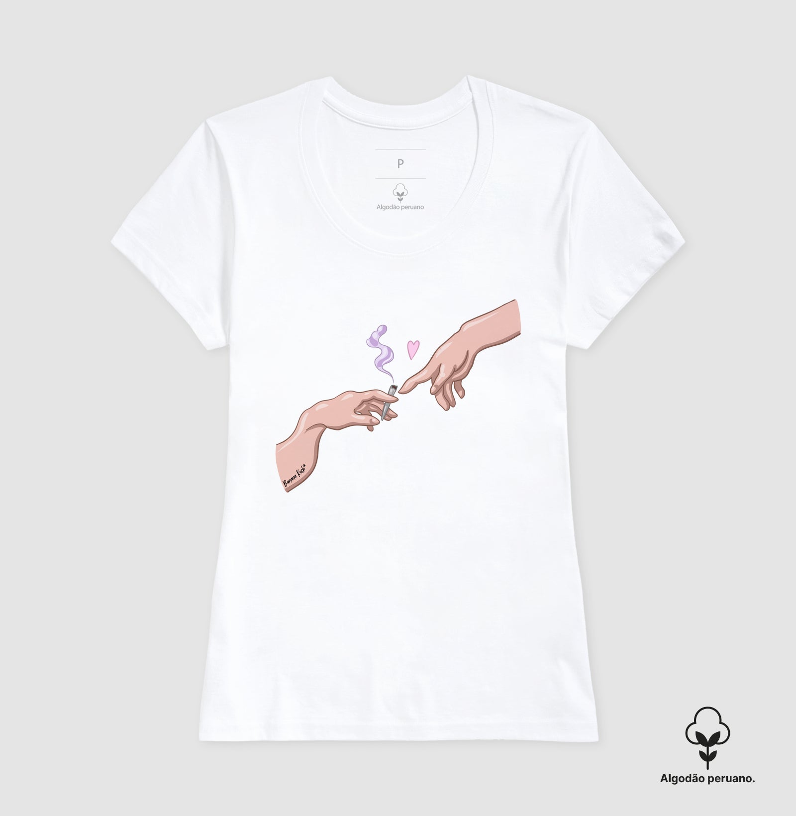 Amor Eterno Algodão Peruano