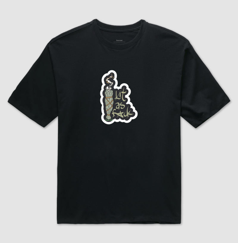 Lit as Fuck Oversized