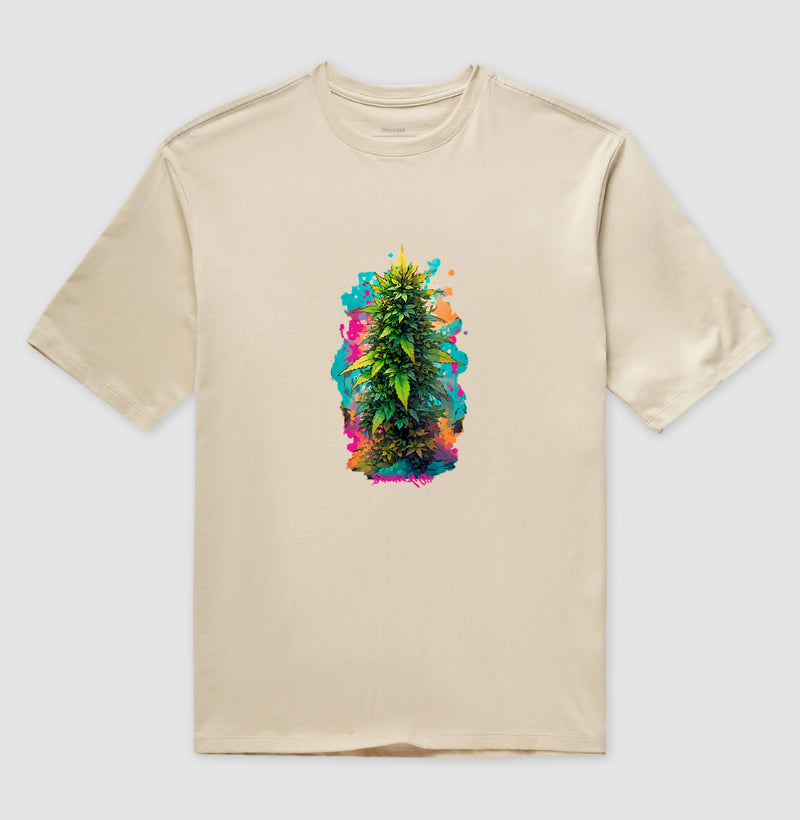 Flor Aquarela Oversized