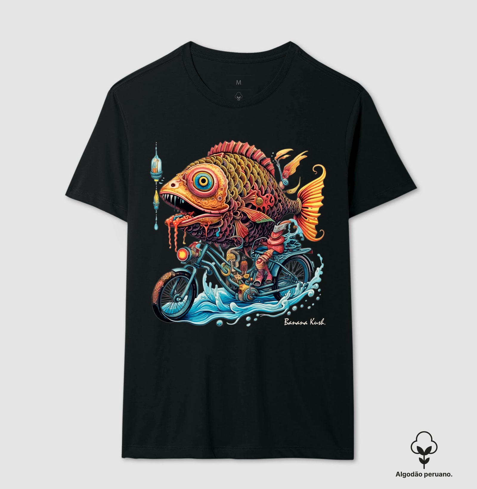 Fish Bike Algodão Peruano