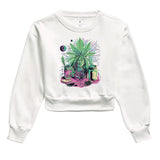 Alquimia Cannabica Moletom Cropped Premium