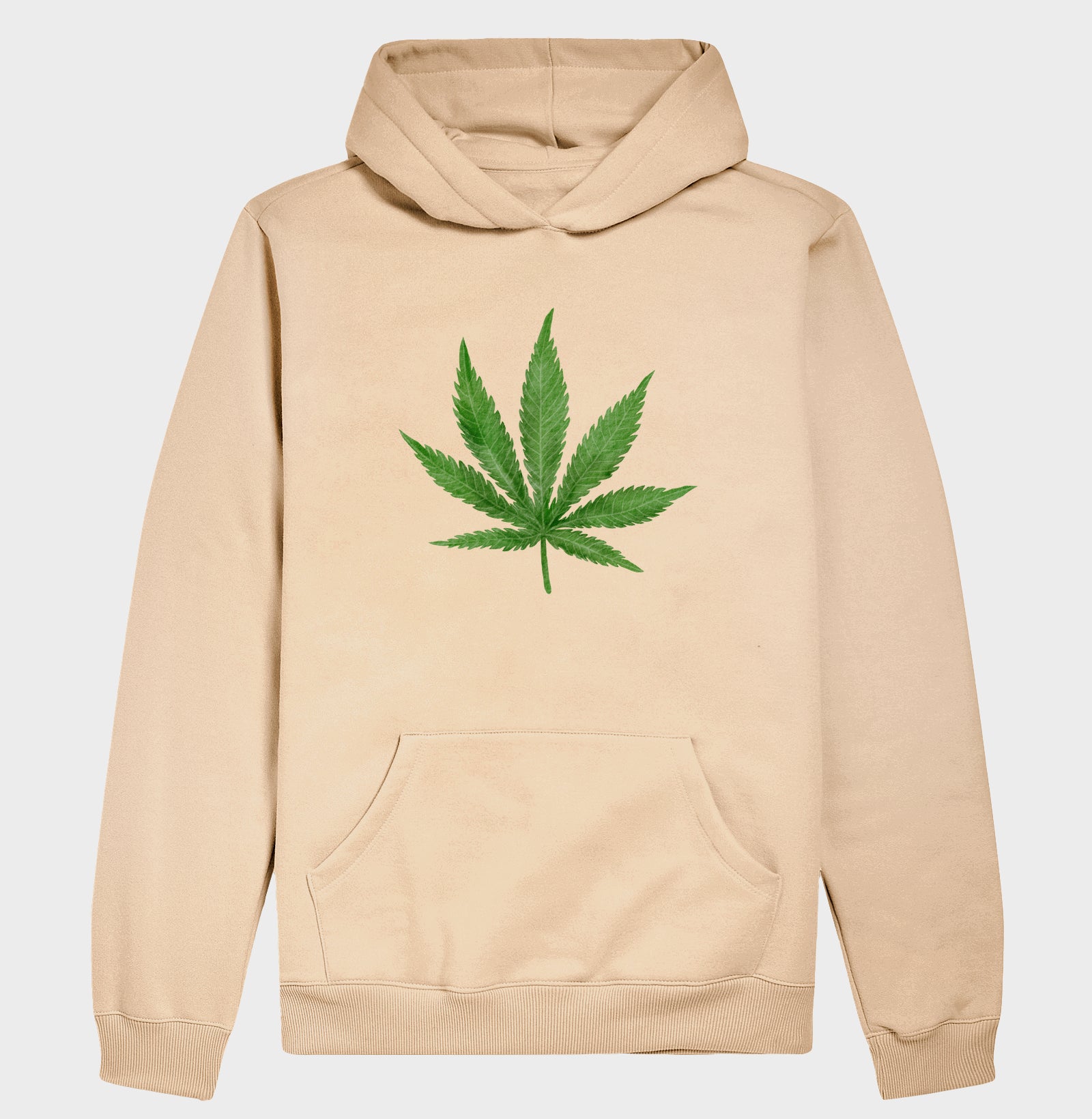 Folha Grande Moletom Premium com Capuz