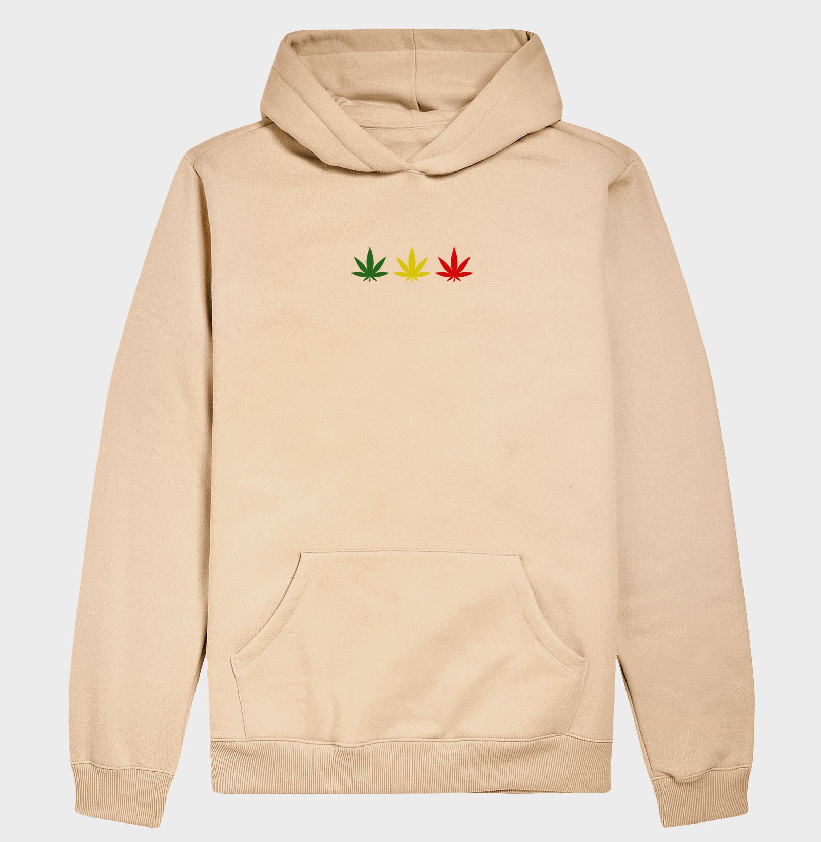 3 Folhas Reggae Moletom com Capuz