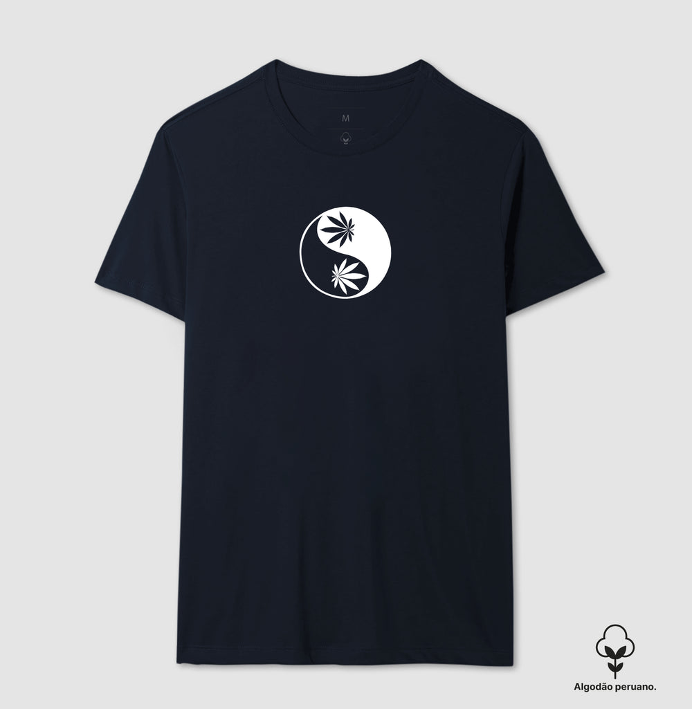 Yin Yang Folha Algodão Peruano