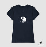 Yin Yang Folha Algodão Peruano