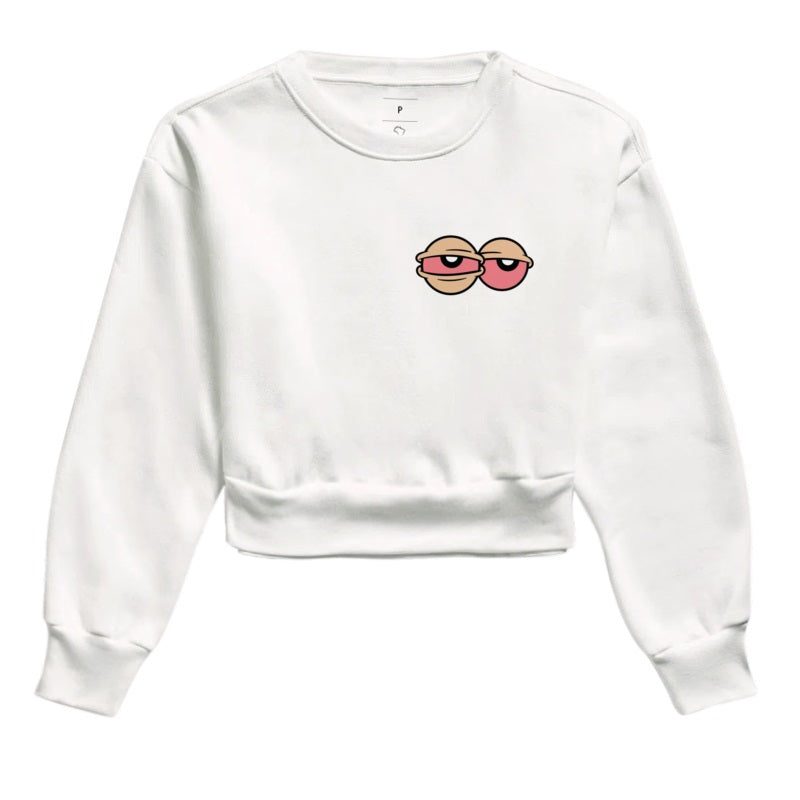 Eye Drops Moletom Cropped Premium