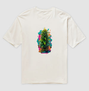 Flor Aquarela Oversized