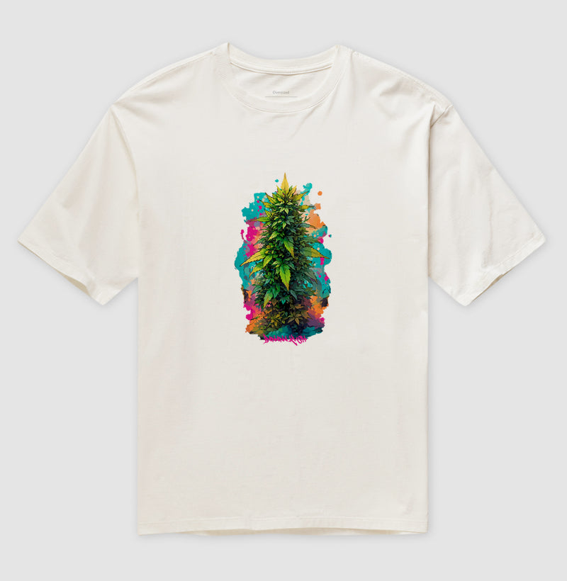 Flor Aquarela Oversized