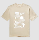 Eat Sleep Weed Oversized
