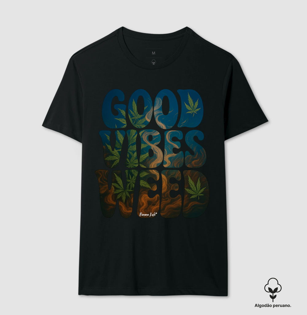 Good Vibes Weed Algodão Peruano