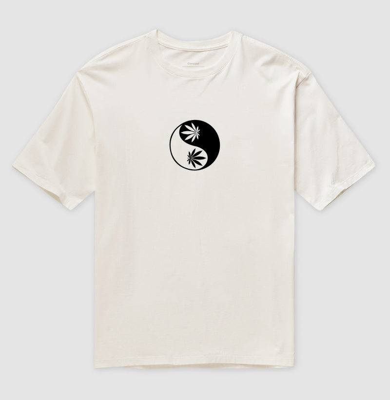 Yin Yang Folha Oversized