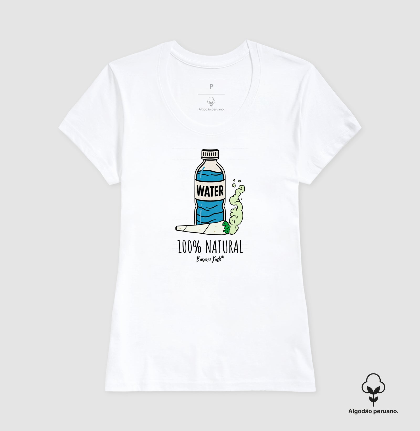 100% Natural Algodão Peruano