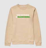 Não sufoque o Maconheiro Moletom Premium