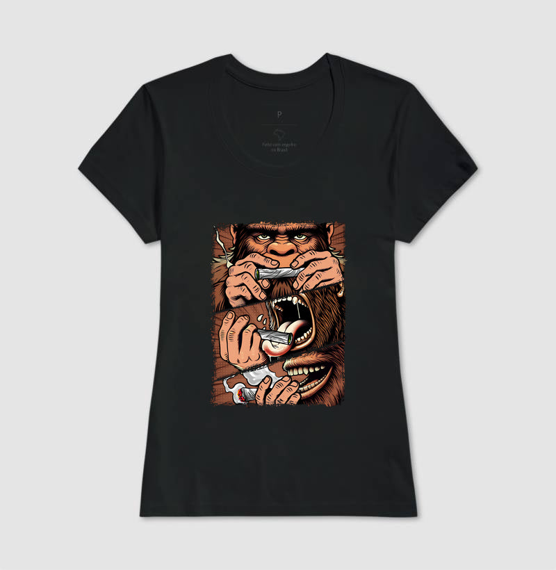Gorilla Smoking