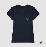 Folha de Natal Algodão Peruano