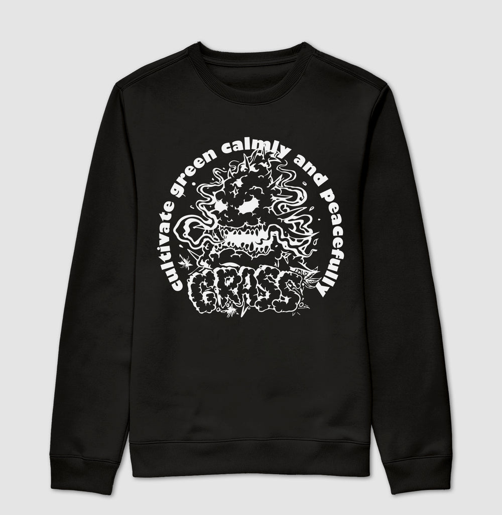 Green Calmly Moletom Premium