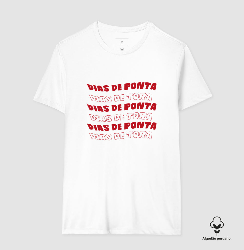 Dias de ponta dias de tora Algodão Peruano
