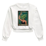 Be Kind Moletom Cropped Premium