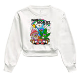Don't Worry Moletom Cropped Premium