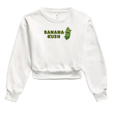 Banana Kush Stoned Moletom Cropped Premium