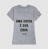 Uma coisa é ser erva outra coisa é ser raiz