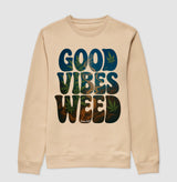 Good Vibes Weed Moletom Premium