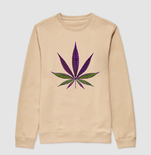 Folha Roxa Moletom Premium