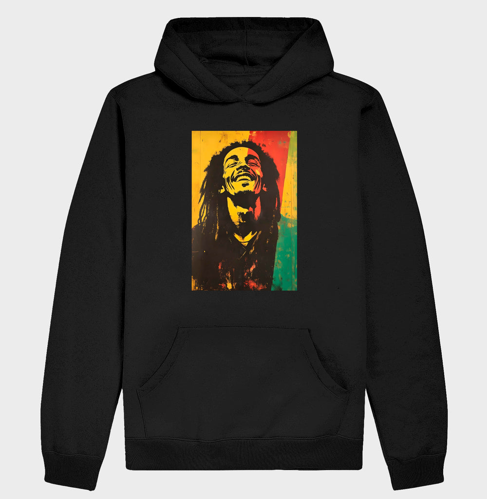 Bob Reggae Moletom com Capuz