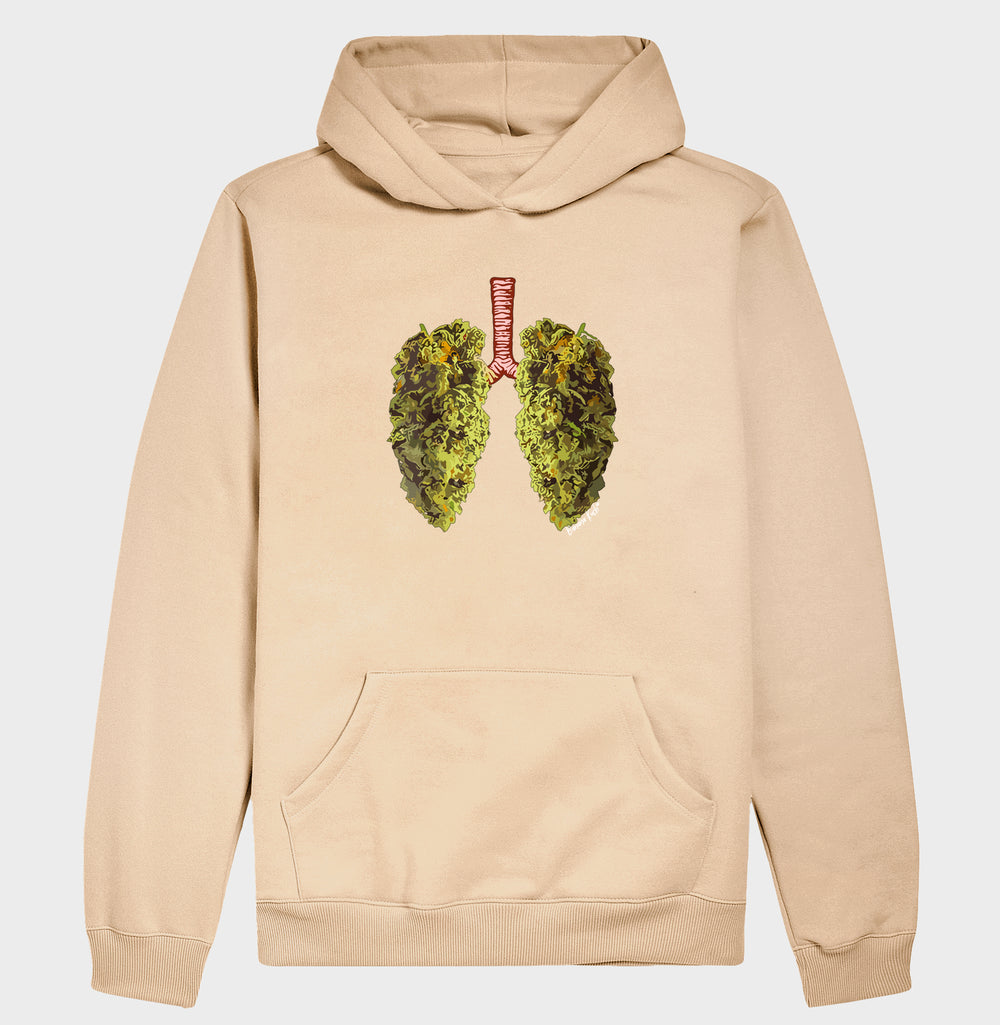 Pulmão Green Moletom com Capuz