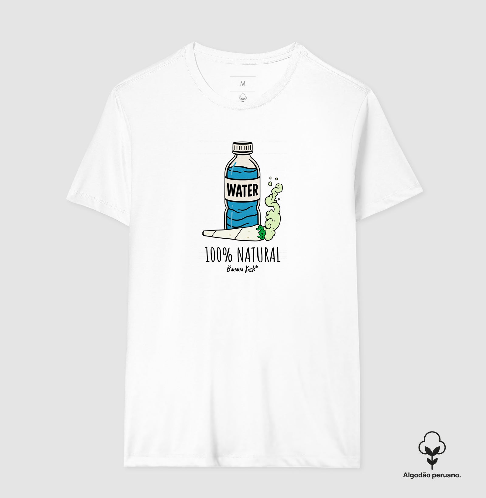 100% Natural Algodão Peruano