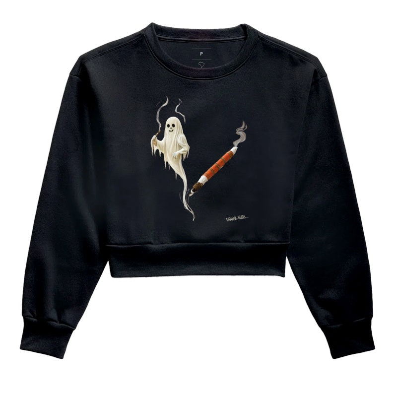 Make Smoke Moletom Cropped Premium