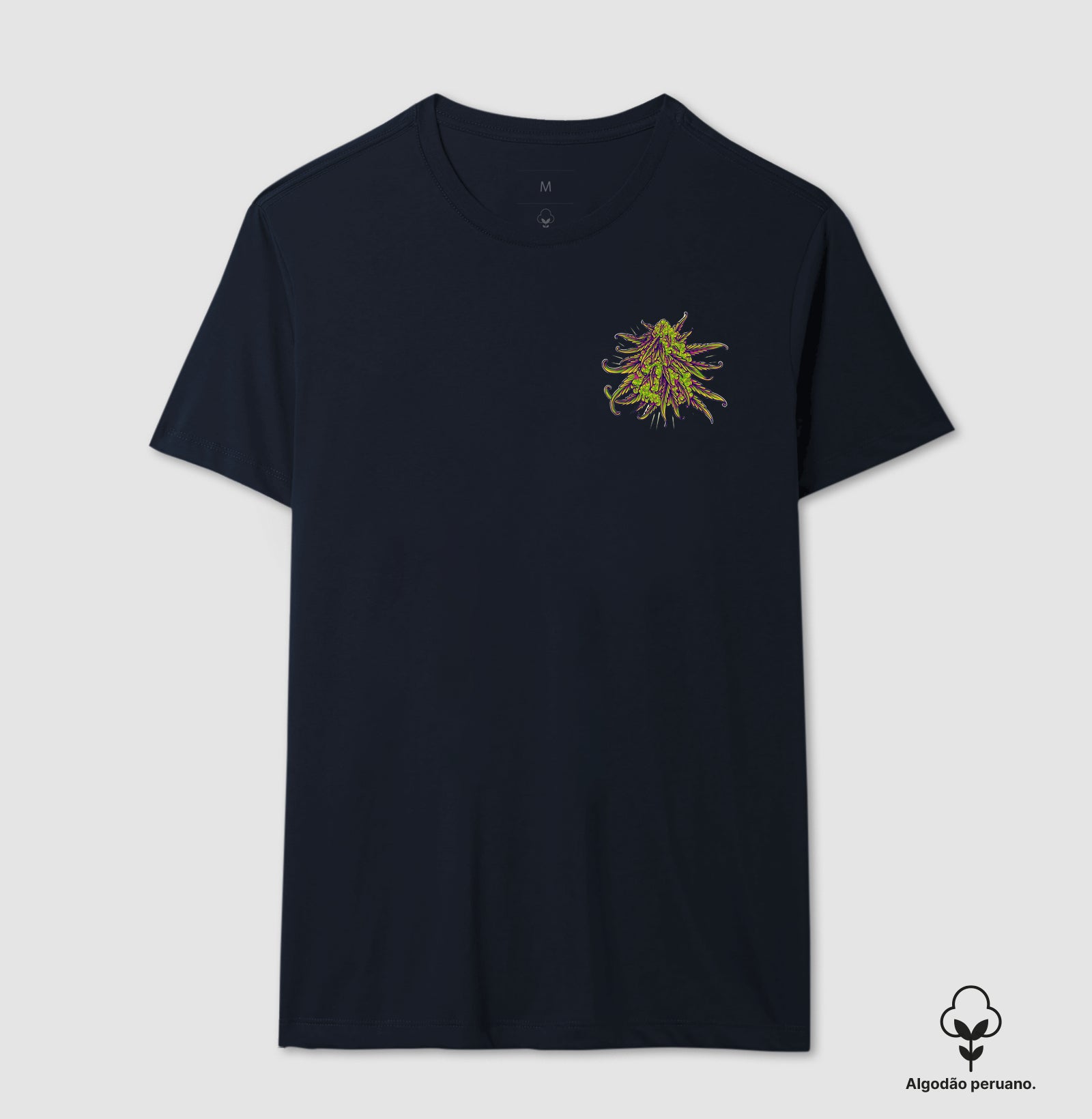 Flor Marijuana Algodão Peruano