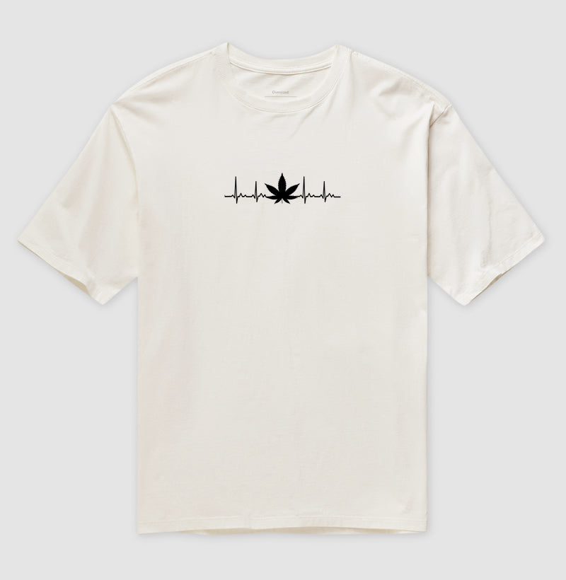 Leaf Heart Oversized