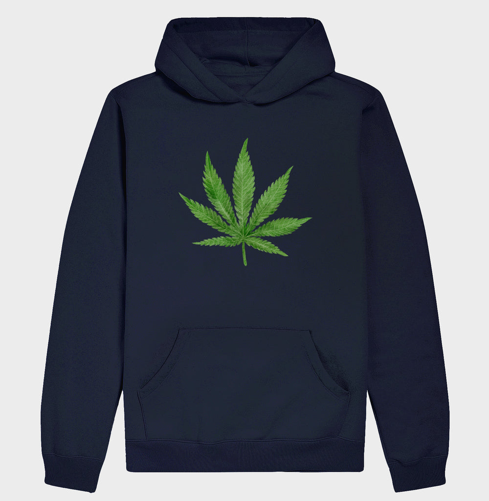 Folha Grande Moletom Premium com Capuz